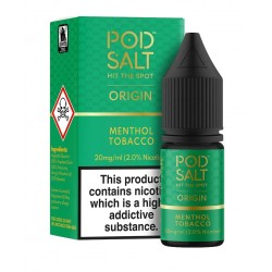 Pod Salt - ORIGIN - MENTHOL TOBACCO Salt Likit 30ML